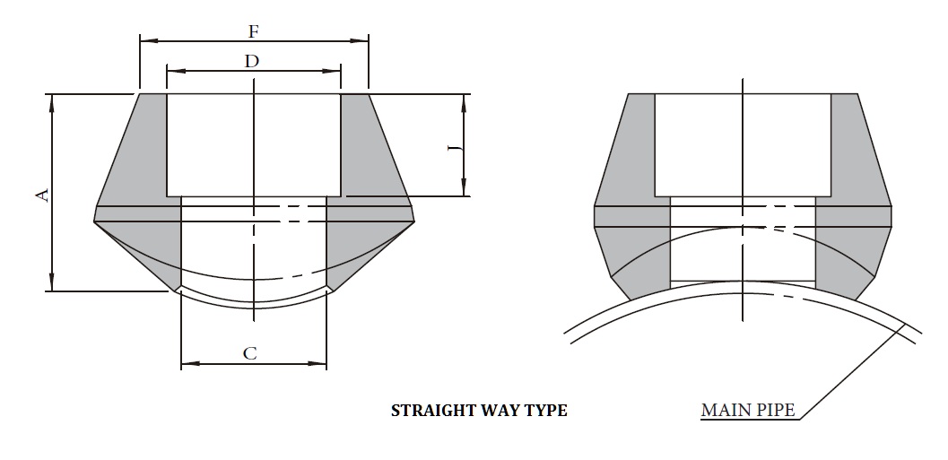 Forged High Pressure Fittings WOLR_WOLS