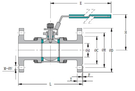 Stainless & Carbon Steel Valve A3FPN40