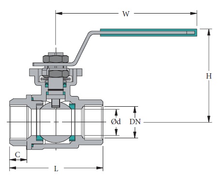 Stainless & Carbon Steel Valve V-2DM