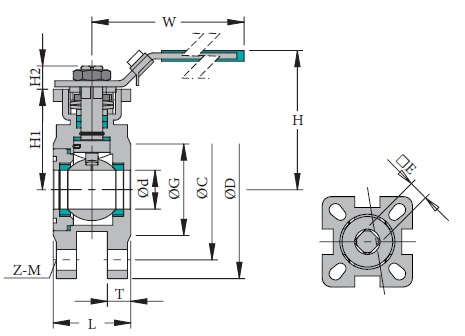 Stainless & Carbon Steel Valve WDM-1F