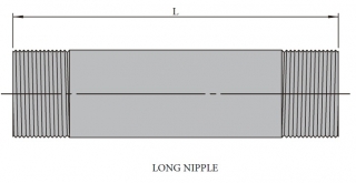 PIPE NIPPLE Forged High Pressure Fitting