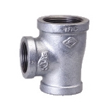 Galvanized & Black Malleable Iron Pipe Fittings Reducing Tee (Type 1)