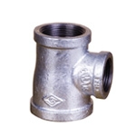 Galvanized & Black Malleable Iron Pipe Fittings Reducing Tee (Type 4)