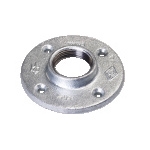 Round Flanges with 4 bolt holes