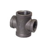 Galvanized & Black Malleable Iron Pipe Fittings Reducing Cross