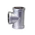 Galvanized & Black Malleable Iron Pipe Fittings Equal Tee