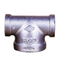 Galvanized & Black Malleable Iron Pipe Fittings Reducing Tee (Type 2)