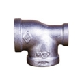 Galvanized & Black Malleable Iron Pipe Fittings Reducing Tee (Type 5)