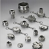 STAINLESS STEEL 150LBS THREADED FITTINGS & CAMLOCK COUPLINGS