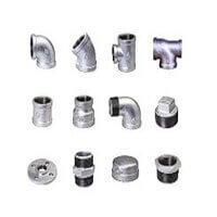 GALVANIZED & BLACK MALLEABLE IRON PIPE FITTINGS